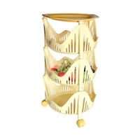 Product Τρόλεϊ Κουζίνας "CUCINOTTO" Κίτρινο Bama 10410 base image
