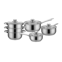 Product Κατσαρόλες Inox Σετ 6 τεμ. Prima 11136C base image