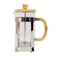Product Καφετιέρα Με Έμβολο Μπαμπού 800ml Hi 16063 base image