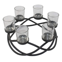 Product Κηροπήγιο Μεταλλικό Για 6 Ρεσώ Deco Pleasure 301834 base image