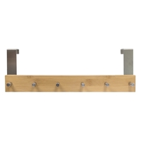 Product Κρεμάστρα Πόρτας Ξύλινη 6 Θέσεων Hi 34031 base image