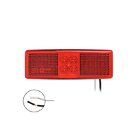 Product Φως Θέσης Κόκκινο Μπροστινό 12/24V 4 LED 110x40mm ProPlus 343882S base image
