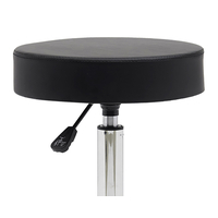 Product Σκαμπό Σχεδιαστηρίου Μαύρο PU base image