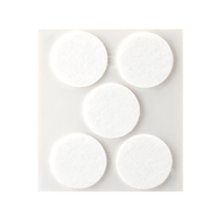 Product Τσοχάκια Επίπλων Αυτοκόλλητα Στρόγγυλα 34mm Λευκά Σετ 5 τεμ. Inofix 4079-2 base image