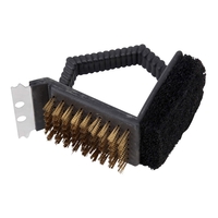 Product Βούρτσα Καθαρισμού Σχάρας 3 Σε 1 Garden Pleasure 504880 base image