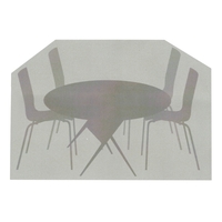 Product Κάλυμμα Επίπλων Εξωτ. Χώρου Στρογγυλό 210x95cm Garden Pleasure base image