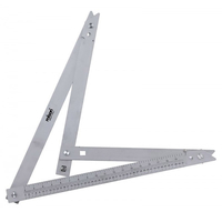 Product Χάρακας Μεταλλικός Πτυσσόμενος 60cm Με Θήκη Rolson 50898 base image