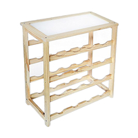 Product Κάβα Ξύλινη Για Κρασιά 16 Θέσεων Wine Rack 31821 base image