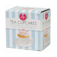 Product Φόρμες Ψησίματος Σιλικόνης Tea Cupcakes Lilly's 57033 base image