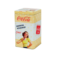 Product Δοχείο Τροφίμων Μεταλλικό Vintage Coca Cola Σε 3 Σχέδια ΟΕΜ base image