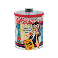 Product Δοχείο Τροφίμων Μεταλλικό Στρόγγυλο Vintage Kellogg's ΟΕΜ base image