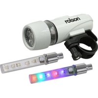Product Φώτα Ποδηλάτου Σετ 3 Τεμ. Rolson 61616 base image