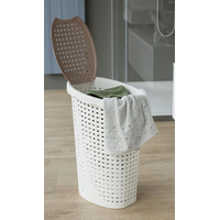 Product Καλάθι Απλύτων Πλαστικό "PAGLIA" 43Lt Μωβ base image