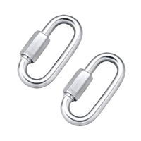 Product Κρίκοι Ασφαλείας Βιδωτοί 10mm Σετ 2 τεμ. Kinzo 22768 base image