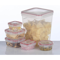 Product Δοχεία Φαγητού Πλαστικά Σετ 6 Τεμ. base image