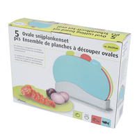 Product Επιφάνειες Κοπής Οβάλ Σετ 5 τεμ. ΟΕΜ 53656 base image