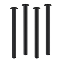 Product Πόδια Τραπεζιού Μεταλλικά Μαύρα 6x71cm Σετ 4 τεμ. base image