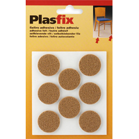 Product Τσοχάκια Επίπλων Αυτοκόλλητα Στρόγγυλα 27mm Καφέ Σετ 8 τεμ. Inofix 4073-4 base image