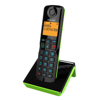 Product Dect Phone Black/Lime Green Alcatel S280 base image