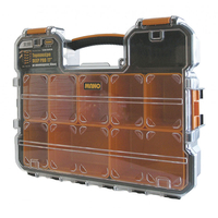 Product 10 Compartment 17" Organiser Storage Box Mano Deep Pro 14321-08 base image