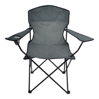 Product Καρέκλα Παραλίας Πτυσσόμενη Γκρι 93x55x94cm Ankor 843121 base image
