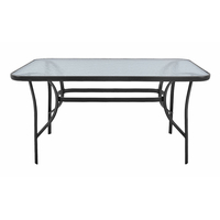 Product Τραπέζι Μεταλλικό Ανθρακί 120x70x70cm Ankor 831562 base image
