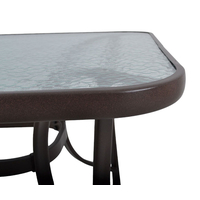 Product Τραπέζι Μεταλλικό Καφέ 140x80x70cm 831593 base image