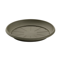 Product Flower Pot Plate Round Festone Anthracite base image