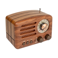 Product Portable Retro FM/AM Radio With USB Port, Bluetooth and MicroSD Port Meier M-1160BT base image