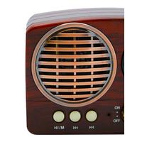 Product Portable Retro FM/AM Radio With USB Port, Bluetooth and MicroSD Port CMiK MK-616BT base image