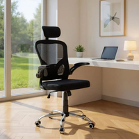 Product Black Colour Mesh Office Chair Ivo 28930 base image