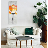 Product Πίνακας Ζωγραφικής Σε Καμβά 40x120cm "Κίτρινο Λουλούδι" base image