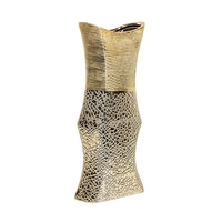 Product Βάζο Κεραμικό Χρυσό Κρακελέ 14x7x31cm base image