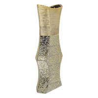 Product Βάζο Κεραμικό Χρυσό Κρακελέ 17x8x41cm base image