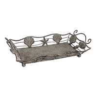 Product Δίσκος Μεταλλικός 39x21x9cm Πατίνα Σαγρέ base image