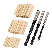 Product 47 Pc Wood Drill Bit & Dowel Set Blackspur BB-DB128 base image