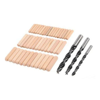 Product 47 Pc Wood Drill Bit & Dowel Set Blackspur BB-DB128 base image