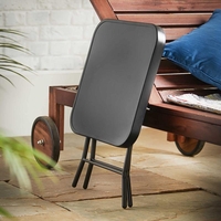 Product Folding Side Drinks Table 40x40x46cm Redwood Leisure BB-TC490 base image