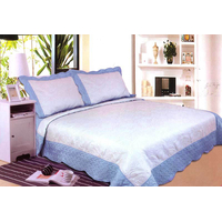 Product Κουβερλί Διπλό 200x240cm Και Μαξιλαροθήκες Γαλάζιο base image