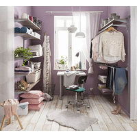 Product Βραχίονας Ραφιού Γωνιακός Element Τριών Αγκίστρων Λευκός 48cm Σετ 2 τεμ. base image