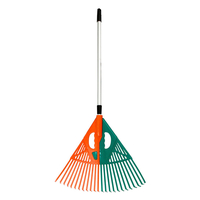 Product 2 In 1 Telescopic 109 - 158cm Leaf Rake & Grabber Rolson 82512 base image