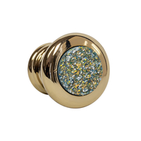 Product Furniture Knob Gold Stone S153D24S base image