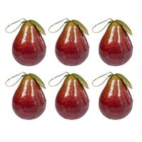 Product Στολίδια Αχλάδια 7.5x6cm Σετ 6 τεμ. base image