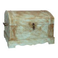 Product Μπαούλο Πατίνα Τιρκουάζ 42x29x31cm base image