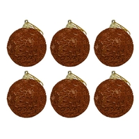 Product Μπάλες Κόκκινες Χάντρα 7cm Σετ 6 τεμ. base image