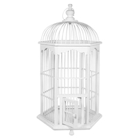 Product Κλουβί Ξύλινο Διακοσμητικό Εξάγωνο 33x29x59cm base image