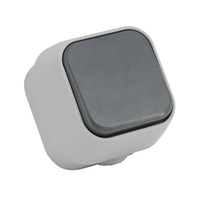 Product Outdoor Wall Socket Single Switch Benson 012473 base image