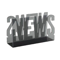 Product Εφημεριδοθήκη News Μαύρη Διάφανη base image