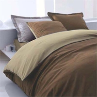 Product Παπλωματοθήκη Μονή Καφέ-Μπεζ 160x240cm base image