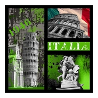 Product Πίνακας Με Εκτύπωση 80x80cm "ITALIA" base image